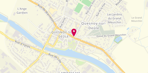 Plan de Taxi Ophélie, 8 Rue Saint-Vincent, 59890 Quesnoy-sur-Deûle