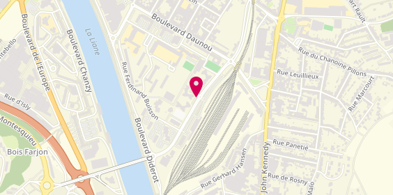 Plan de Aero Taxi, Boulevard Voltaire, 62200 Boulogne-sur-Mer