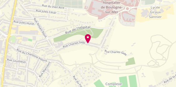 Plan de Taxi de la Côte d'Opale, 112 Rue Charles Gide, 62280 Saint-Martin-Boulogne