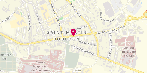 Plan de Taxi Services, 337 Route Saint Omer, 62280 Saint-Martin-Boulogne