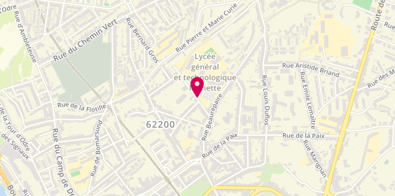 Plan de Lezier Jacques, 23 Rue Charles Dickens, 62200 Boulogne-sur-Mer