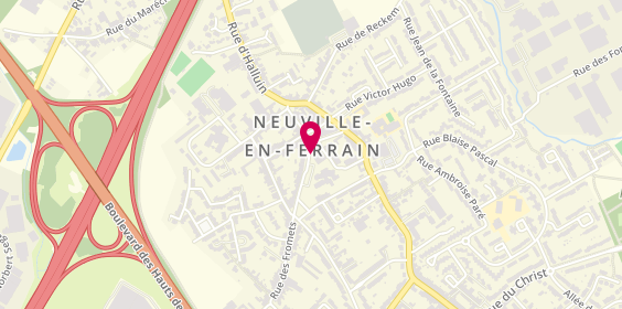 Plan de Mairie, 1 Place du Général de Gaulle, 59960 Neuville-en-Ferrain