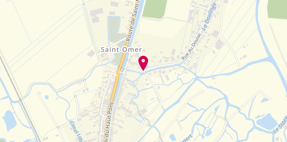 Plan de Sarl AA EUROP'TAXIS, 3 Bis le Doulac, 62500 Saint-Omer