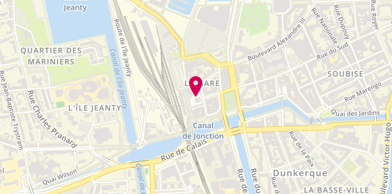 Plan de Cotaxi, Place Gare, 59140 Dunkerque